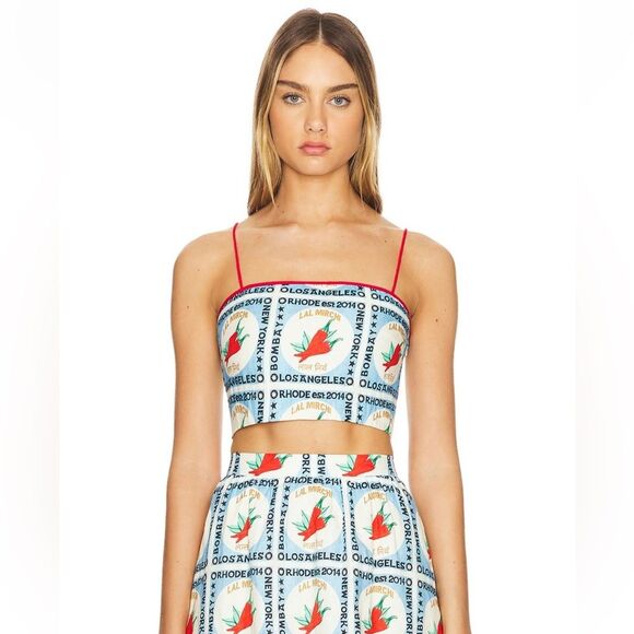 Rhode Dina Too in Lal Mirchi XS NWT - Picture 1 of 8